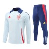 Espagne Sweat d'Entraînement Quarter-Zip 2024-25 Blanche Pour Homme